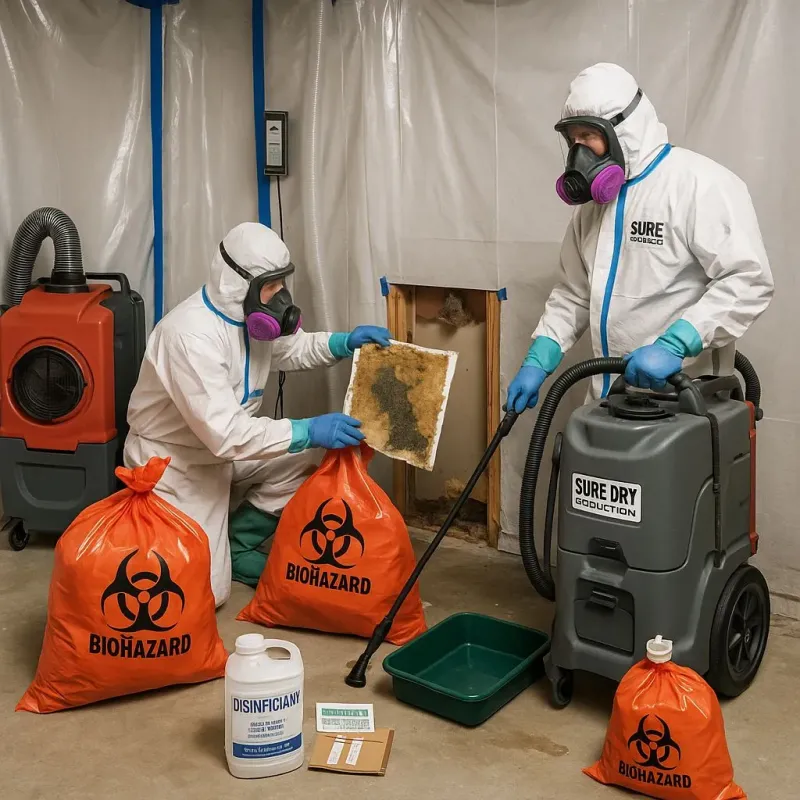 Contaminated Water Handling Protocols process in Hackleburg, AL