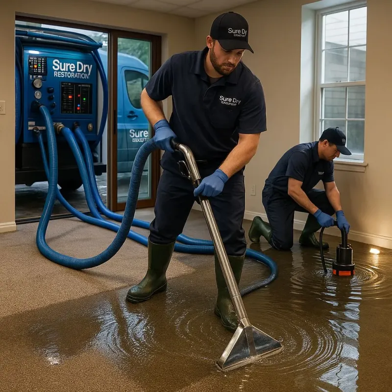 Water Extraction and Removal process in Hackleburg, AL